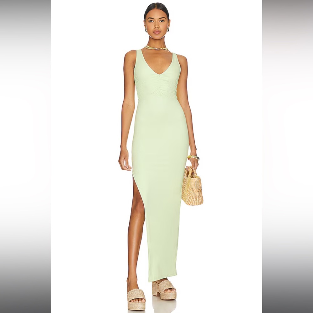 Riot swim remi dress in midori